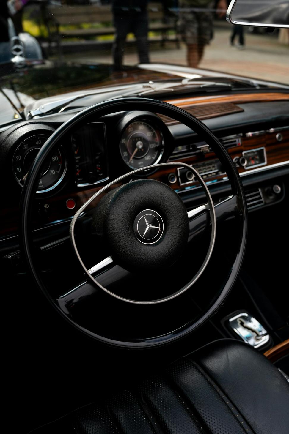 Mercedes interior restoration after